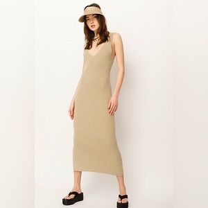 NEW Free People Beach Daniela Midi Sweater
Dress Green Clay XS